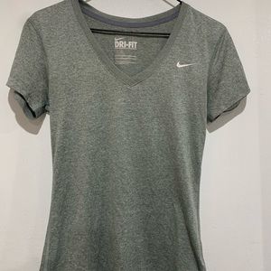 Nike Sports T- shirt in the color Grey